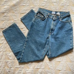 High waisted CK 100% cotton jeans-size 6